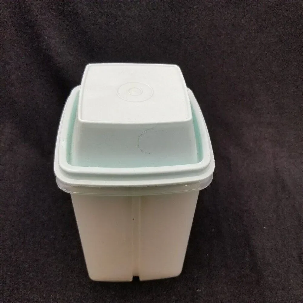 Vintage Tupperware 1330-6 Blue Lark Pick a Deli Pickle Keeper Strainer Lid 3 Pc